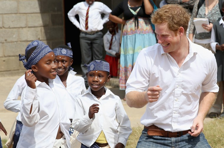 Image: Prince Harry Visits Lesotho